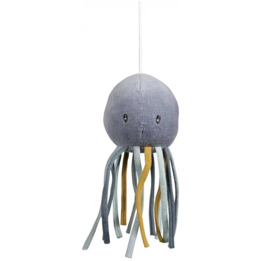 Wooden music mobile Ocean Blue