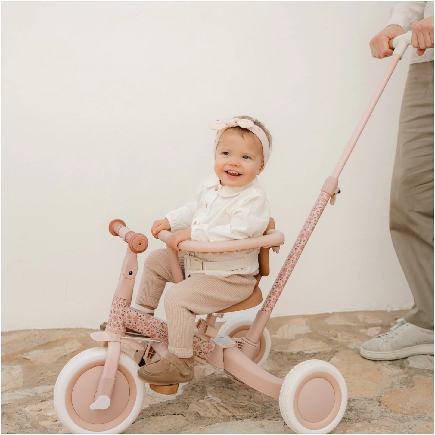 4 in 1 tricycle Pink