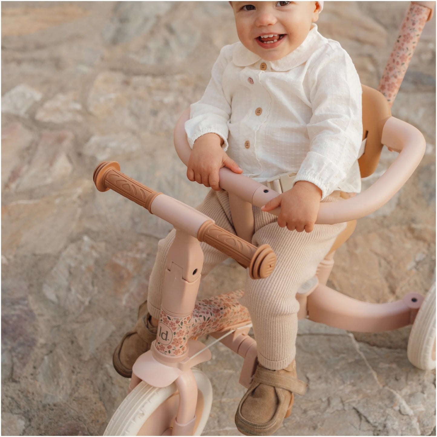 4 in 1 tricycle Pink