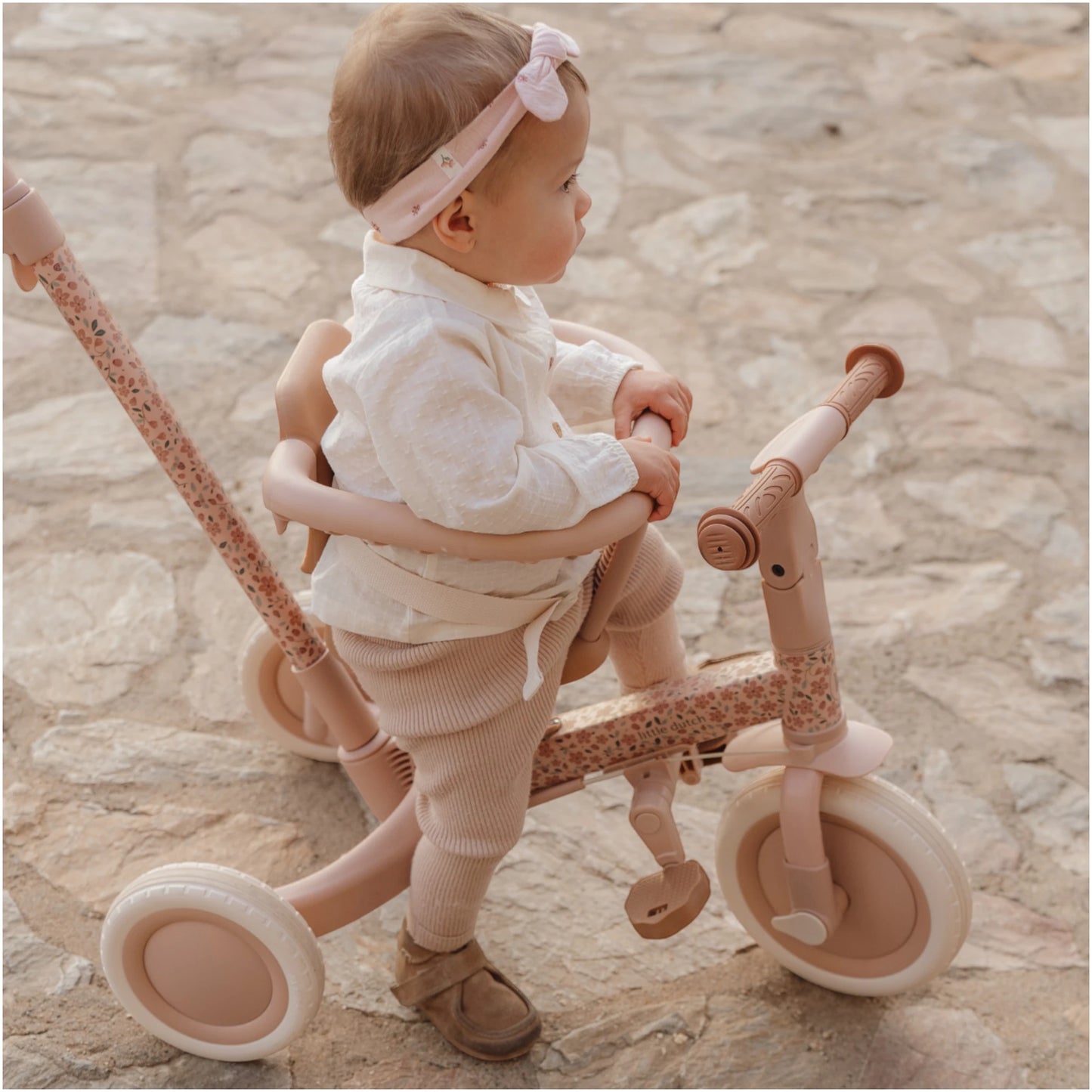 4 in 1 tricycle Pink