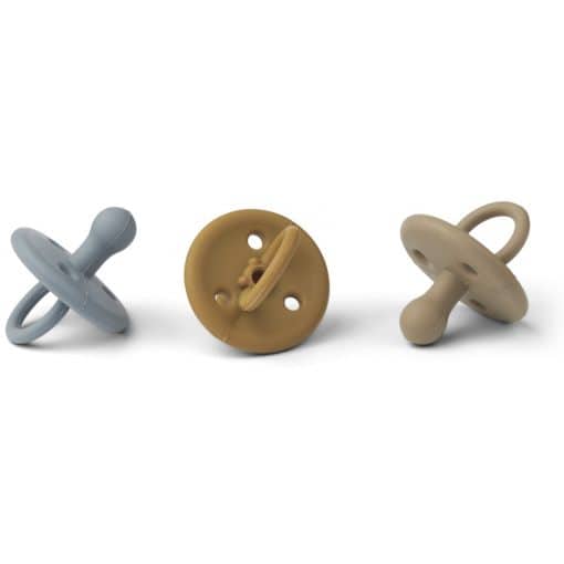 Paula pacifer 3 pack – Blue multi mix