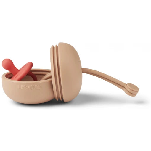 Philip pacifier box – TUSCANY ROSE