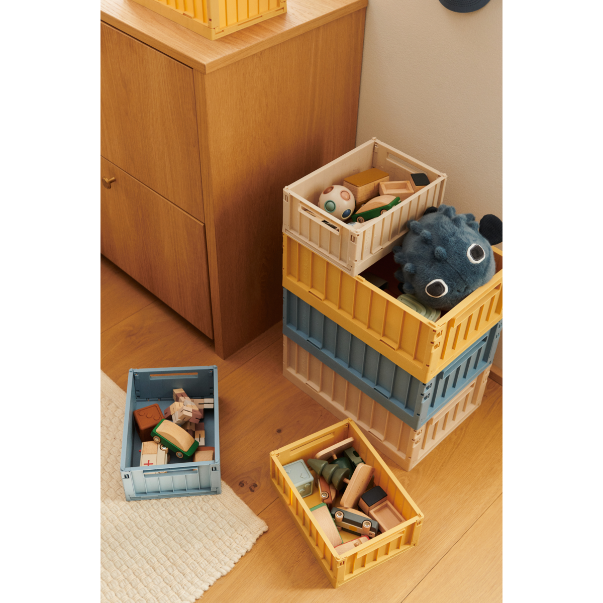 Weston Storage Box Medium 2pk Apple Blossom