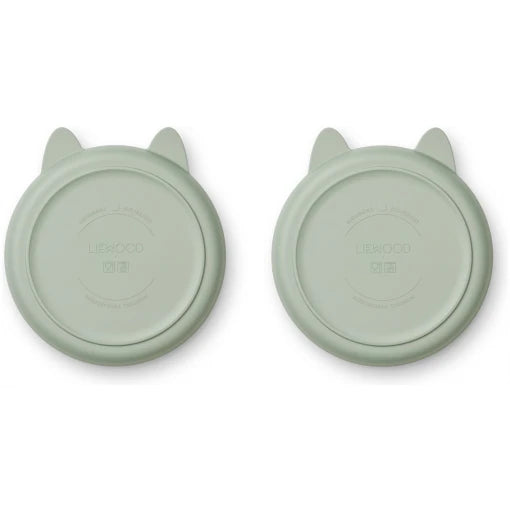 Mae Plate – 2 Pack Rabbit dusty Mint