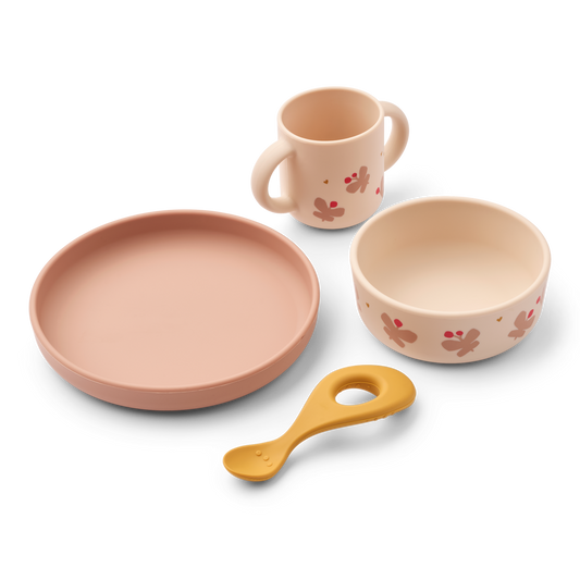Vivi Tableware set Butterfly/Apple Blossom Jellyfishkids