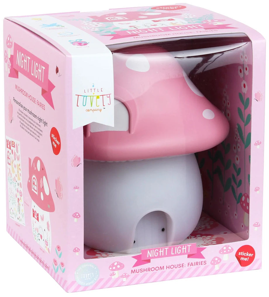 Night light: Mushroom house – fairies