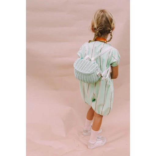 MINI CHARI RATTAN BAG-MINT