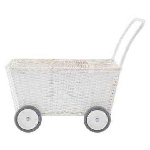 Rattan Strolley – White