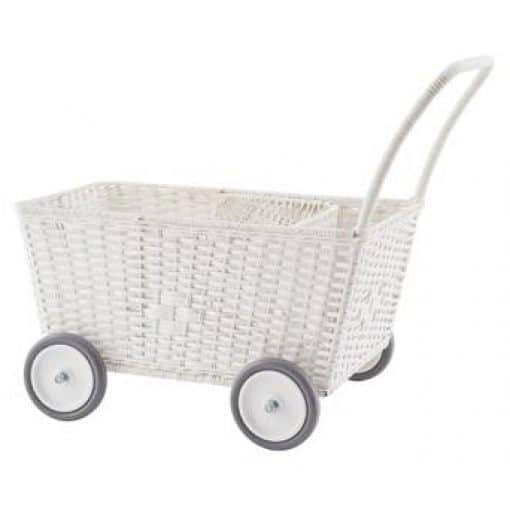 Rattan Strolley – White