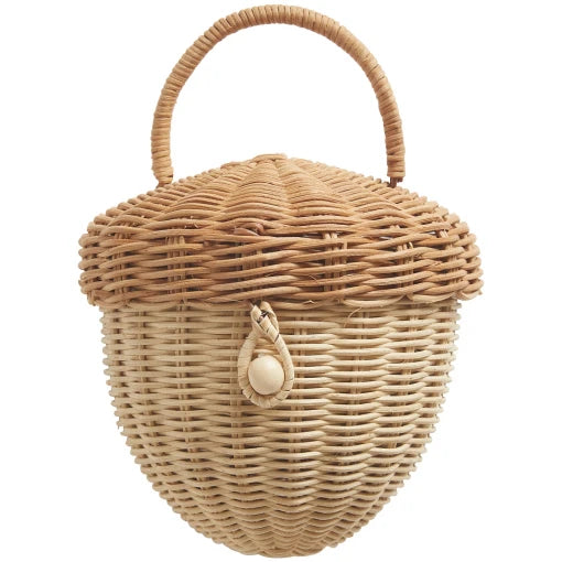 Rattan Acorn bag