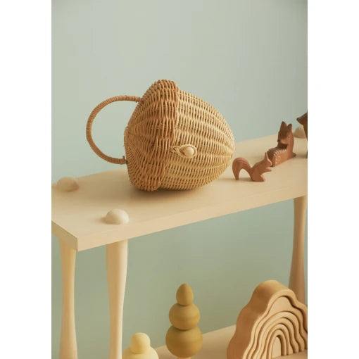 Rattan Acorn bag