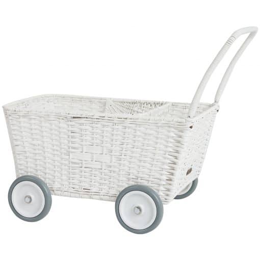 Rattan Strolley – White