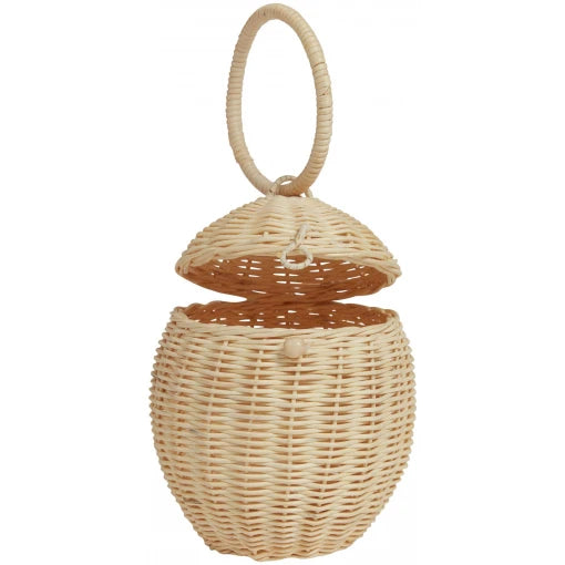 Rattan Egg Basket