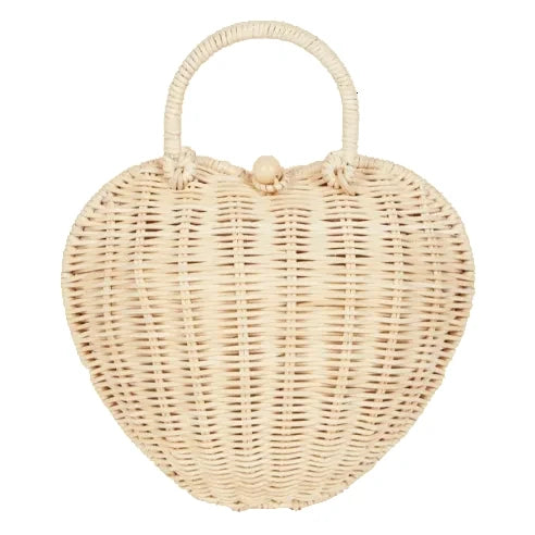 Rattan Luvya Bag -Straw