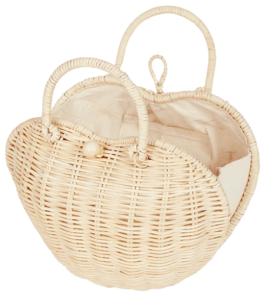 Rattan Luvya Bag -Straw