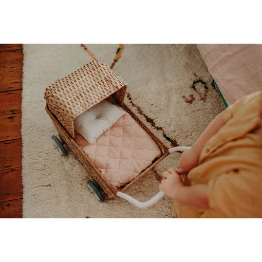 Organic Cotton Strolley Bedding Set – Rose