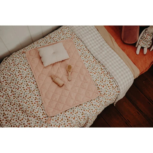 Organic Cotton Strolley Bedding Set – Rose