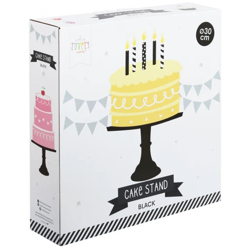 Cake Stand (Large) – Black