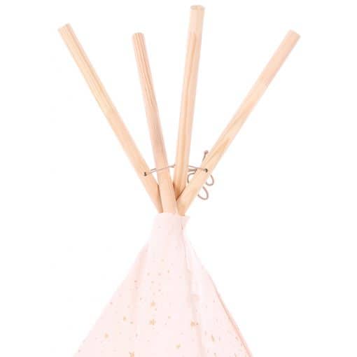 Phoenix teepee • gold stella dream pink