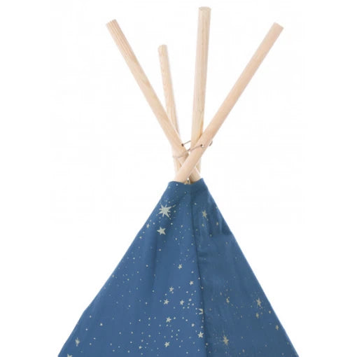 Phoenix Teepee • Gold Stella Night Blue