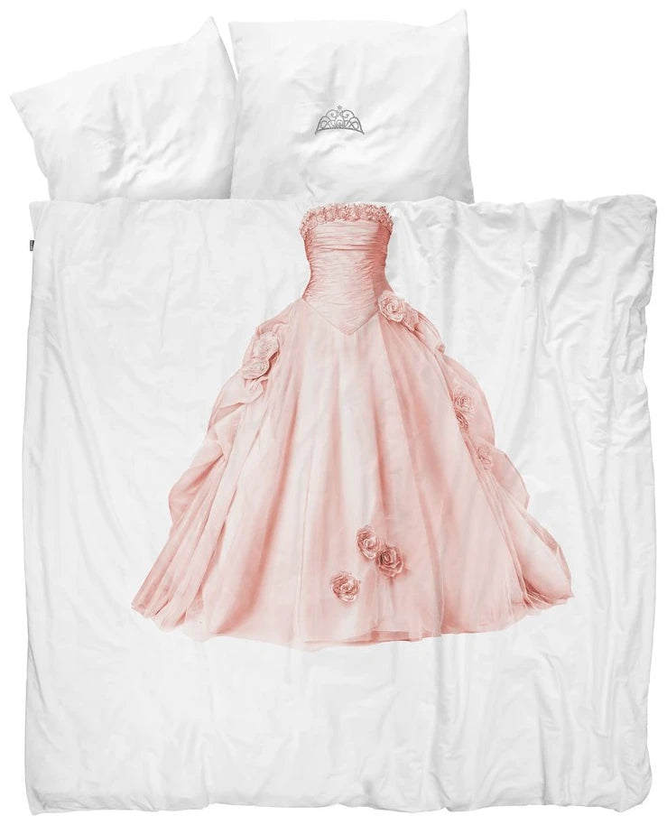 Princess (Pink) – Organic Bed Linen Set (Double)