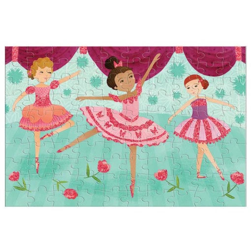 “Ballerina” 100-piece glitter puzzle