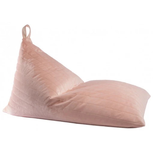 Essaouira beanbag • Velvet Bloom Pink
