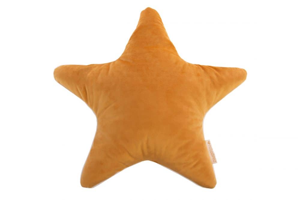 Aristote cushion • velvet farniente yellow