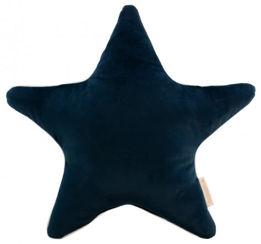 Aristote cushion • velvet night blue
