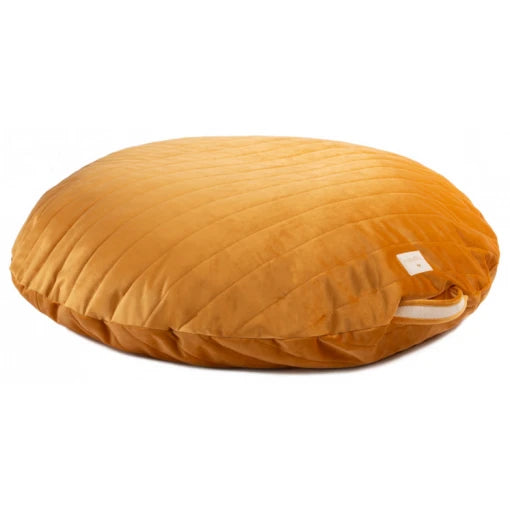Sahara floor cushion / Bean Bag • velvet farniente yellow