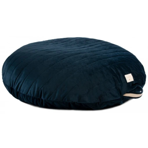 Sahara floor cushion/beanbag • velvet night blue
