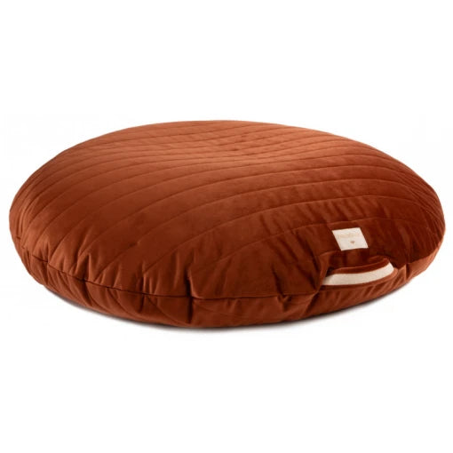 Sahara floor cushion / Bean Bag • velvet wild brown