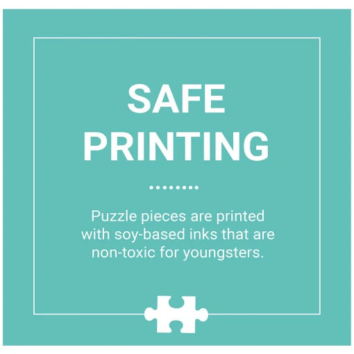 Mudpuppy Construction Foil Puzzle (100 Piece)