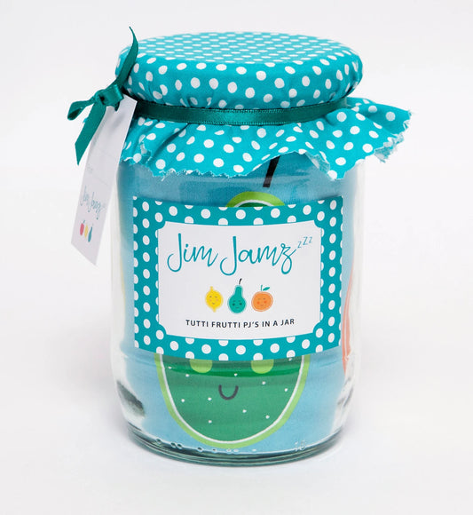 Tutti Frutti PJ’s In a Jar – Turquoise