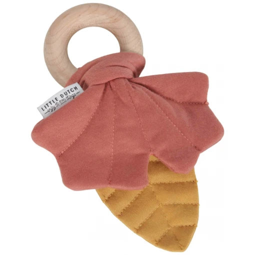 Crinkle Toy Leaves Pure & Nature – dark pink