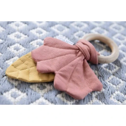 Crinkle Toy Leaves Pure & Nature – dark pink