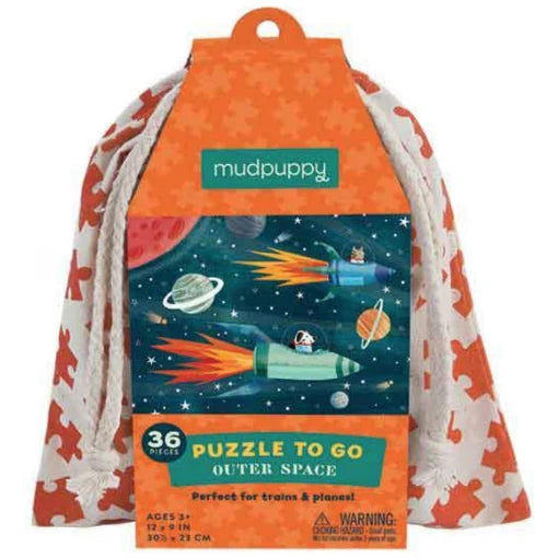 “Space” – Puzzle of 36 pieces in a fabric bag