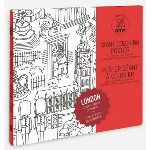 Giant poster for painting “London”