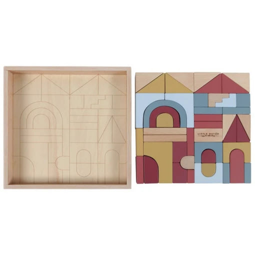 Wooden Building Blocks Pure & Nature