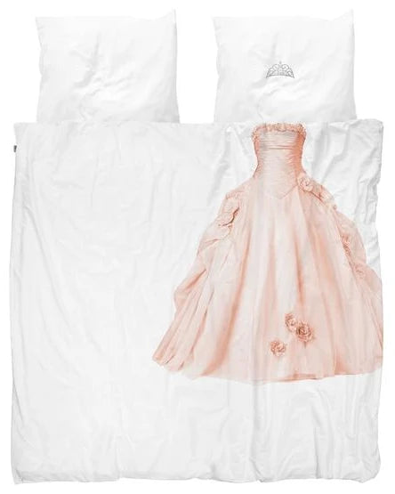 Princess (Pink) – Organic Bed Linen Set (Double)