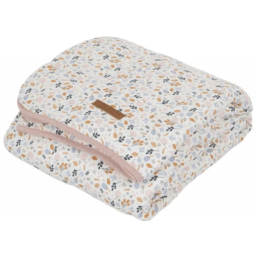 Bassinet blanket Spring Flowers