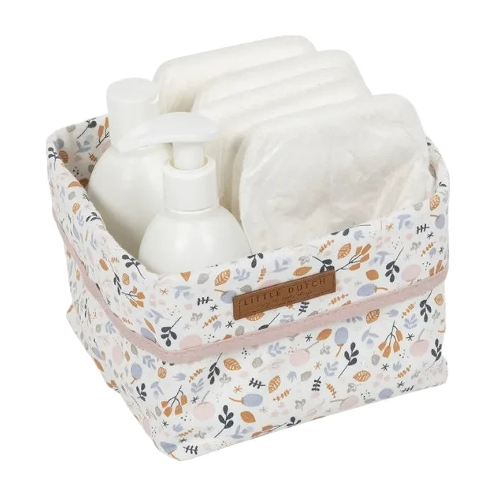 Storage basket, small Spring Flowers