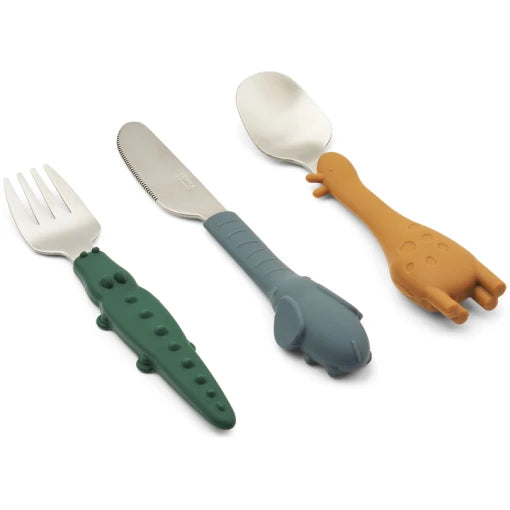 Tove Cutlery set – Golden caramel mix