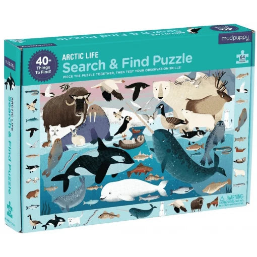 Artic Life Search & Find Puzzle