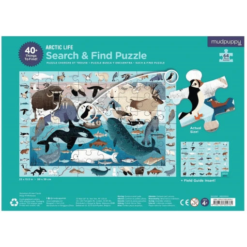 Artic Life Search & Find Puzzle