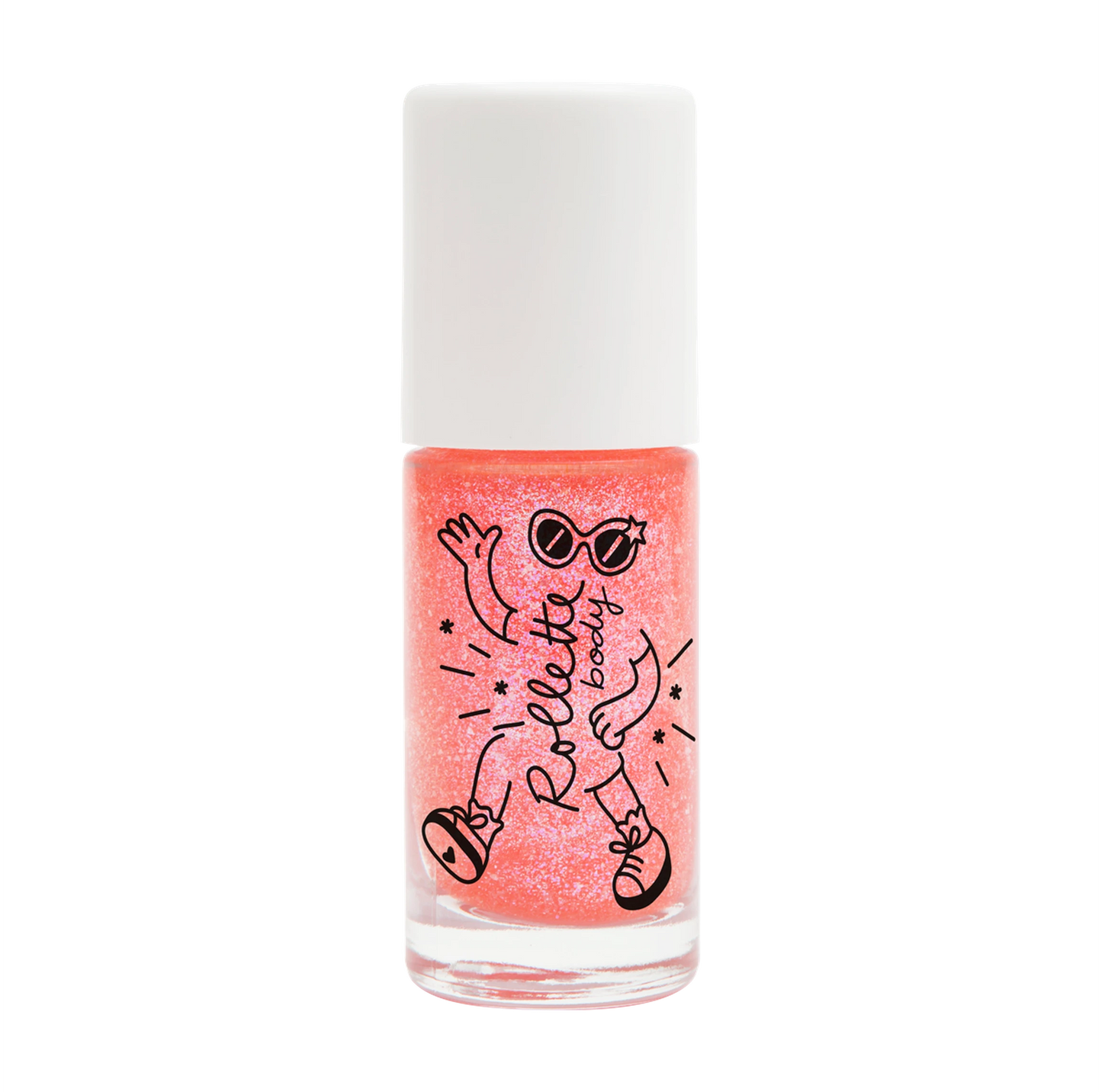 Body Rollette – Peach Body Glitter