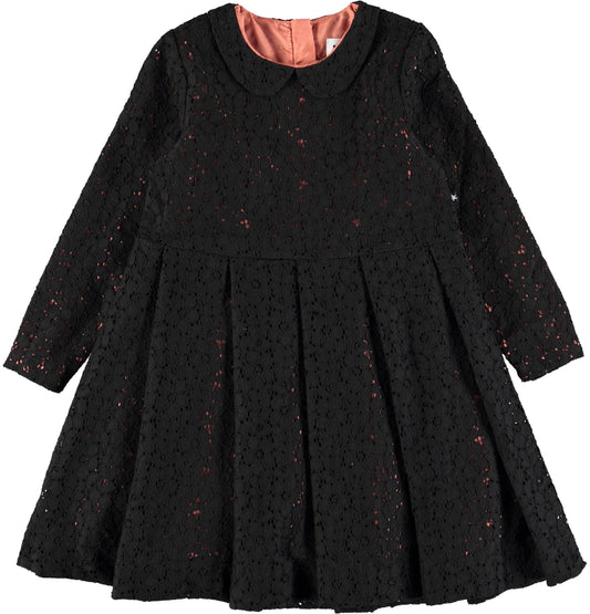 Cici Black lace dress
