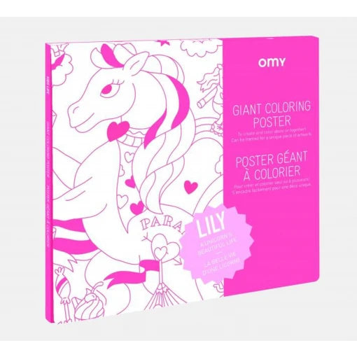 Coloring Poster – Lily