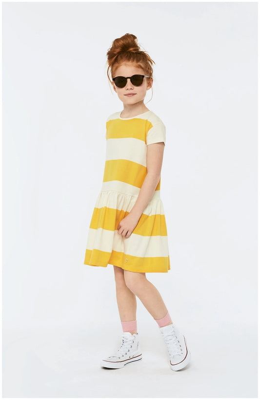 Cressida sunrise stripe Dress 7-8yrs