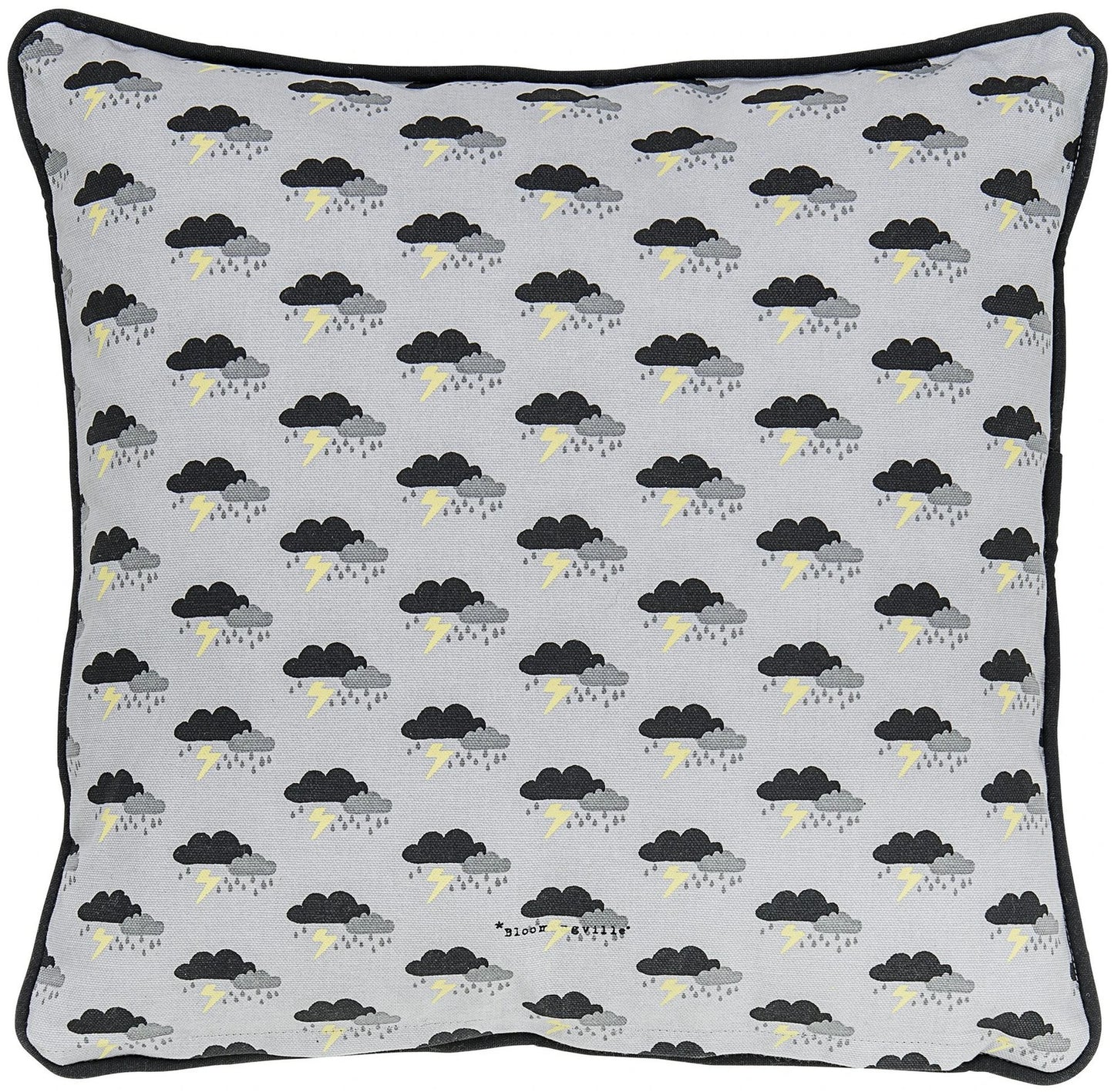 Cushion, Grey, Cotton